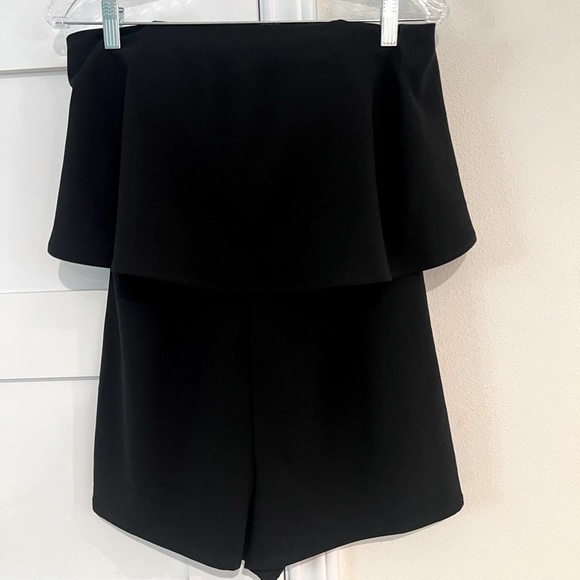 Buddy Love- Black Sleeveless Romper- Size Small - Picture 1 of 3